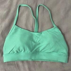 Lululemon Flow Y Nulu Bra Wild Mint Size 4